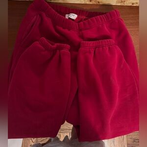 Parke Red Sweatpants